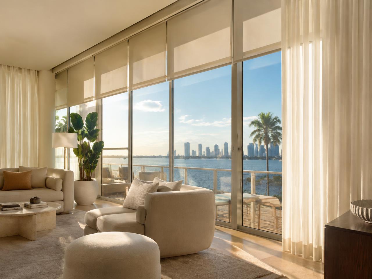 Custom Curtains & Blinds